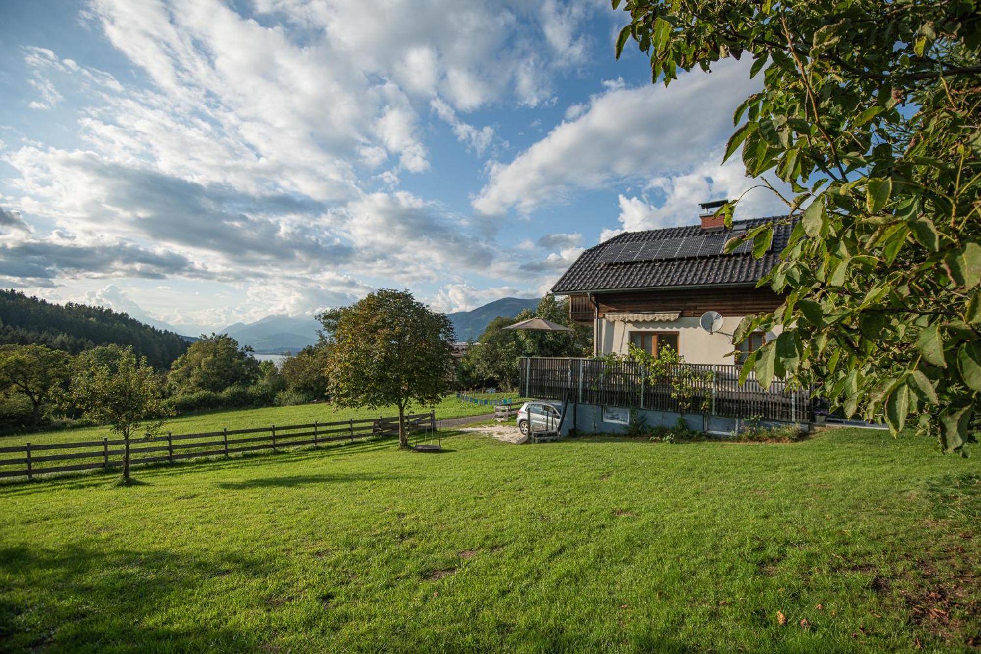 Mirnockahoi - Familienfreundliches Ferienhaus Fuer 4 Erwachsene, Maritimes Bergerlebnis, Panoramablick Von Terrasse Und Balkon, Carinthia, Millstaettersee Ferndorf Extérieur photo